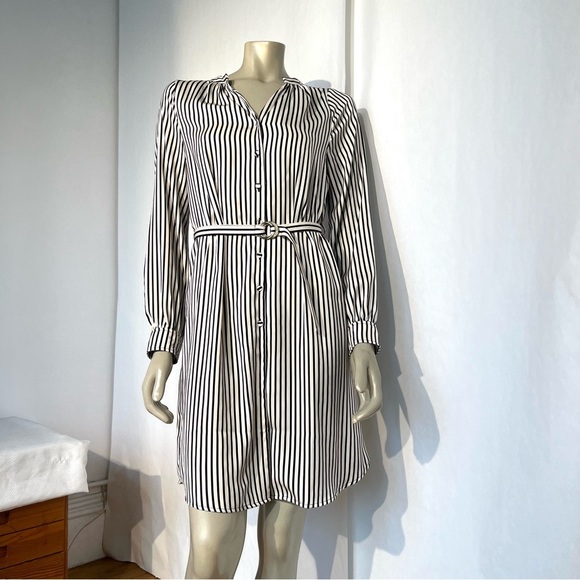 H&M Stripe Shirt Dress - Picture 8 of 12